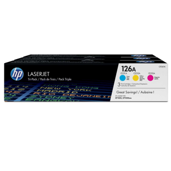 HP Toner nr 126A CF341A 3pack CMY