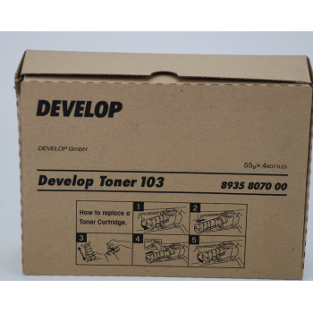 Develop Toner D1300 D103 BLACK 24K