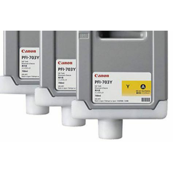 Canon Tusz PFI703Y Yellow 3pack 3 x 700ml