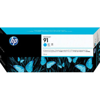 HP Tusz nr 91 C9467A Cyan 775ml