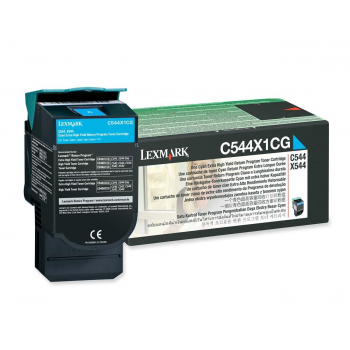 Lexmark Toner C544 C544X1CG Cyan 4K