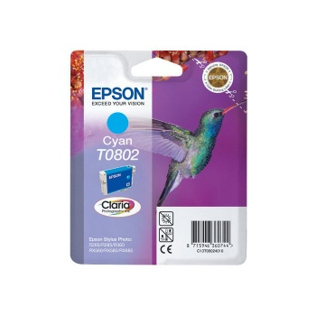 Epson Tusz Claria R265/360 T0802 Cyan 7,4ml