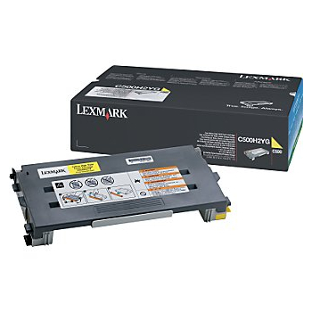 Lexmark Toner C500n/X500 C500H2YG Yellow 3K