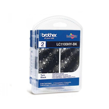Brother Tusz LC1100 Black 2pack HC
