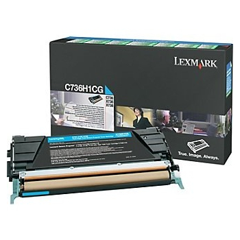 Lexmark Toner C736/X736 C736H1CG Cya 10K