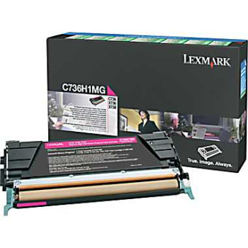 Lexmark Toner C736/X736 C736H1MG Mag 10K