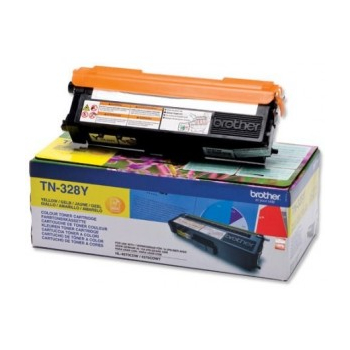 Brother Toner TN-328 Yellow 6K