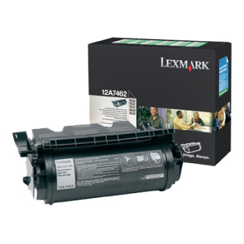 Lexmark Toner T63X 12A7462 Black 21K
