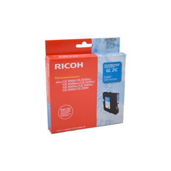 EOLRicoh Gel cart GC-21C 405533 Cyan 1000sh
