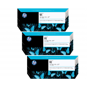 HP Tusz nr 91 Light grey C9482 775 ml trzypak (3xC9466A)