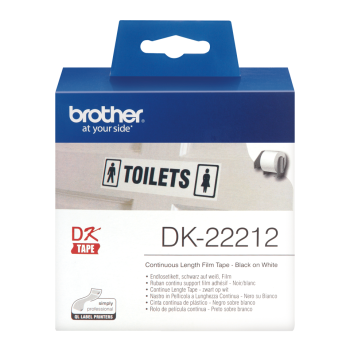 Brother Taśma DK-22212 biała 62mmX15,24m