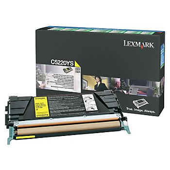 Lexmark Toner C522/524 C5220YS Yellow 3K