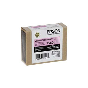 Epson Tusz Stylus Pro 3800 T580B Vivid Light Magenta 80ml