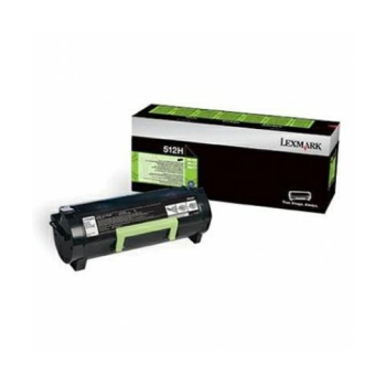 Lexmark Toner 512H 51F2H00 Black 5K