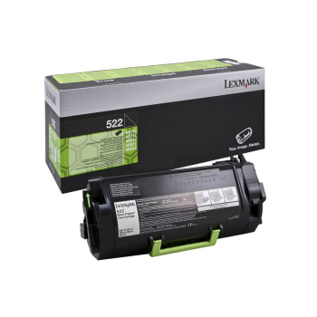 Lexmark Toner 522 52D2000 Black 6K