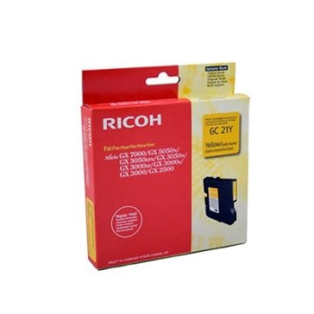 EOLRicoh Gel cart GC-21Y 405535 Yellow 1000sh
