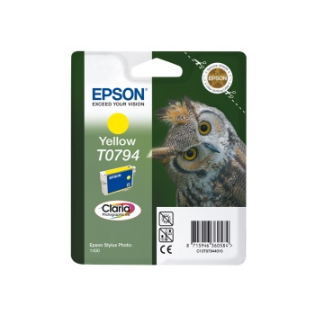 Epson Tusz Stylus Photo 1400 T0794 Yellow 11ml