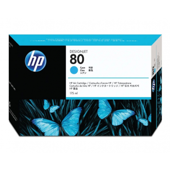HP Tusz nr 80 C4872A Cyan 175ml
