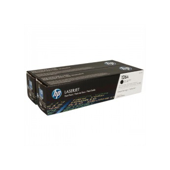HP Toner nr 126AD CE310AD Black 2pack 2x1,2K