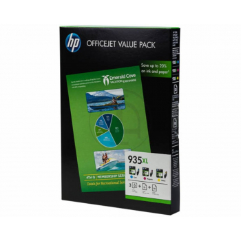 HP Tusz nr 935XL F6U78AE CMY 3pack 2475 stron