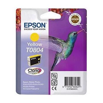 Epson Tusz Claria R265/360 T0804 Yellow 7,4ml
