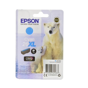 Epson Tusz Stylus XP600 T2632 Cyan 9,7ml