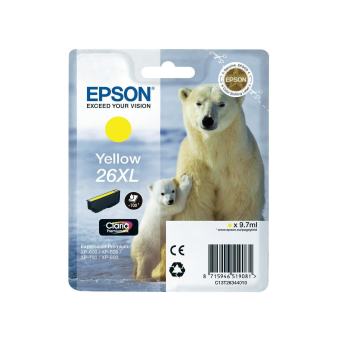 Epson Tusz Stylus XP600 T2634 Yellow 9,7ml