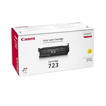 Canon Toner CRG 723Y Yellow 8.5K LBP7750