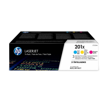 HP Toner nr 201X  CF253XM 3pack CMY