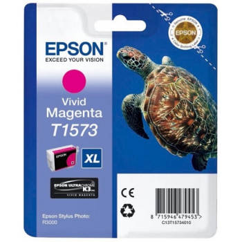 Epson Tusz Stylus Photo R3000 T1573 Vivid Magenta 25,9ml