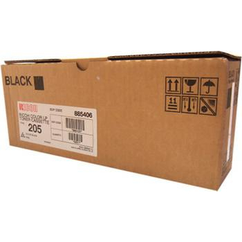 Ricoh Toner T205/ DT38 885406 Black 2K