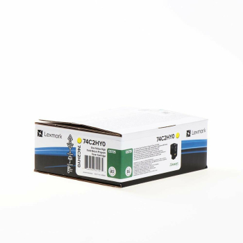 Lexmark Toner 74C2HY0 Yellow 12K zwrotny