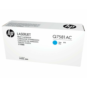 HP Toner nr 503AC Q7581AC Cyan 6K