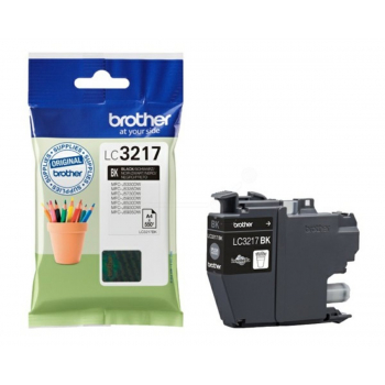 Brother Tusz LC3217BK Black 550str