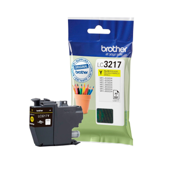 Brother Tusz LC3217Y Yellow 550str