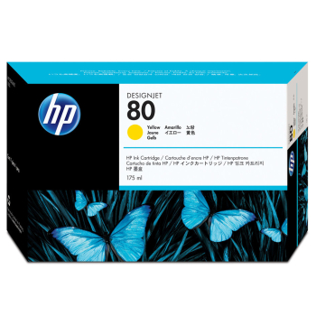 HP Tusz nr 80 C4873A Yellow 175ml