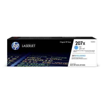 HP Toner nr 207X W2211X Cyan 2,4K W2211X