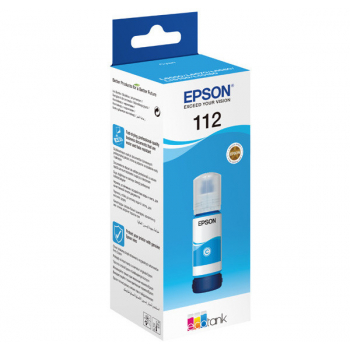 Epson Tusz 112 EcoTank Cyan 70ml 6000str C13T06C24A