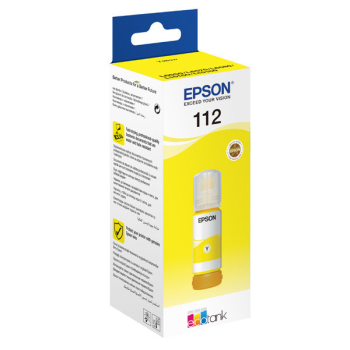 Epson Tusz 112 EcoTank Yellow 70ml 6000str C13T06C44A