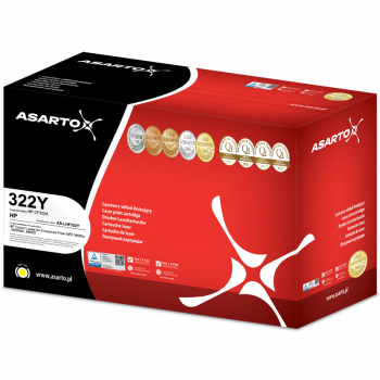 EOL Toner Asarto do HP 322Y | CF322A | 16500 str. | yellow