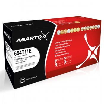 Toner Asarto do Lexmark 654T11E | T654X11E | 36000 str. | black