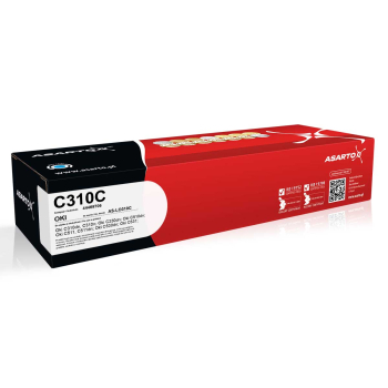 Toner Asarto do Oki C310C | 44469706 | 2000 str. | cyan