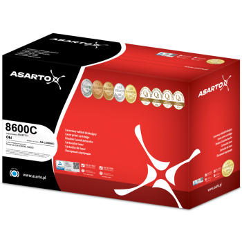 Toner Asarto do OKI 8600C | 43487711 | 6000 str. | cyan