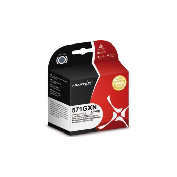 Tusz Asarto do Canon 571GXN | 0335C001 | 3350 str. | grey