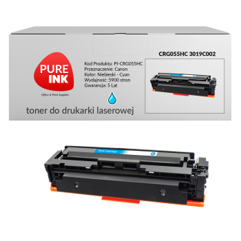 Toner Pureink CRG055HC 055HC do LBP660 MF744 |NC