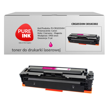 Toner Pureink CRG055HM 055HM do LBP660 MF744 |NC