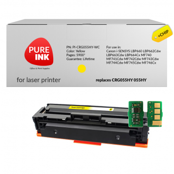 Toner Pureink CRG055HY 055HY do LBP660 MF744 z chipem