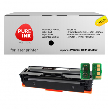 Toner Pureink W2030X HP415X 415X do M454 M479 z chipem