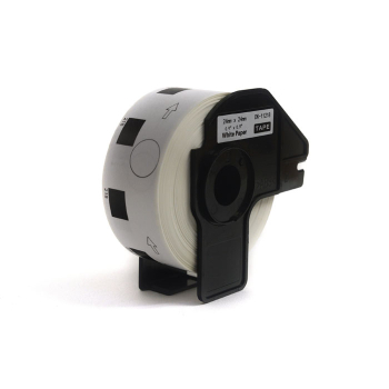 Etykiety JetWorld Zamiennik Brother DK Czarny na Białym średnica 24*1000 szt.  DK11218, DK-11218, DK11.218