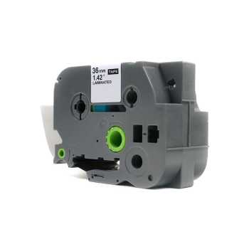 Taśma JetWorld Niebieski na Białym Zamiennik Brother 36mm x 8m TZe-263 (TZE263, TZ263, TZ-263, AZE263, AZE-263)